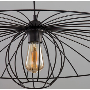 Lampa wisząca druciana Barbella 80cm czarna TK Lighting