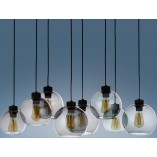 Lampa sufitowa szklane kule Cubus Graphite VIII Grafitowa marki TK Lighting