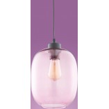 Lampa wisząca szklana Elio 20 Różowa marki TK Lighting
