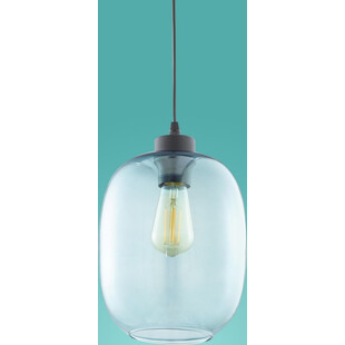 Lampa wisząca szklana Elio 20 Niebieska marki TK Lighting