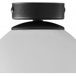 Plafon szklana kula Celeste 16cm biało-czarny TK Lighting