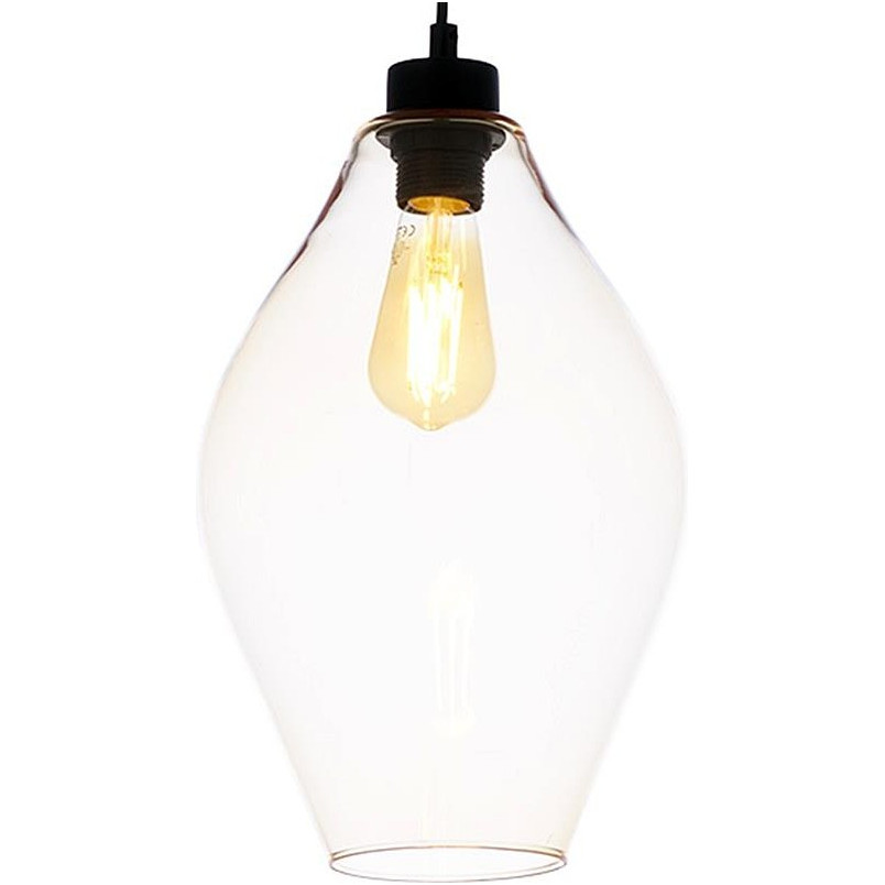 Lampa wisząca szklana Tulon 22 Bursztynowa marki TK Lighting