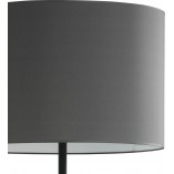 Lampa podłogowa z abażurem Winston 60cm grafitowo-czarna TK Lighting