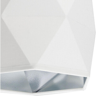 Kinkiet geometryczny z abażurem Siro biały marki TK Lighting