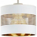 Lampa sufitowa ażurowa Tago 45 biało-złota marki TK Lighting