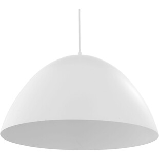 Lampa wisząca metalowa Faro New 50cm biała TK Lighting