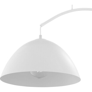 Lampa wisząca metalowa podwójna Faro New II 92cm biała TK Lighting