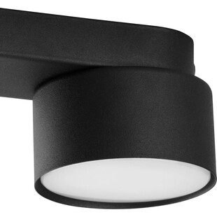 Lampa sufitowa podwójna Space Black 26 czarna marki TK Lighting