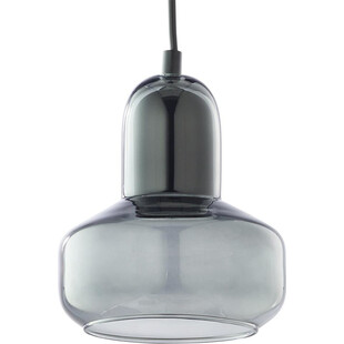Lampa szklana wisząca loft Vichy grafitowa marki TK Lighting