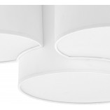 Plafon designerski z abażurem Mona III biały marki TK Lighting