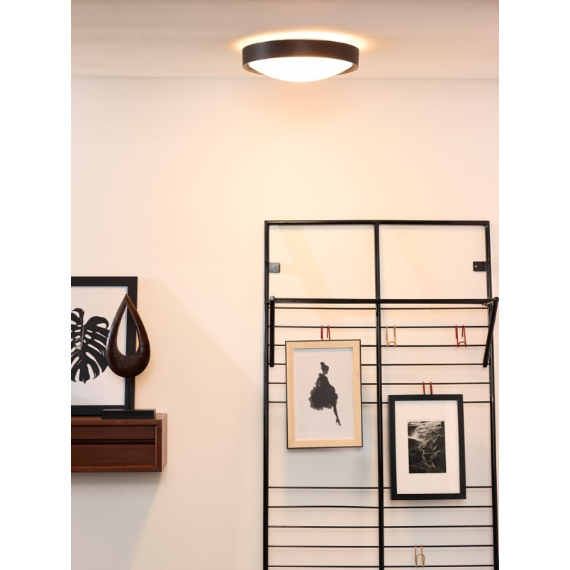 Plafon sufitowy okrągły Lex 36 Led Czarny marki Lucide