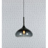 Lampa wisząca szklana Cooper 40 Czarna/Czarna marki Markslojd