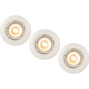 Lampa Spot "oczko" Focus LED (zestaw) Okrągły Led Ściemniany Biała marki Lucide