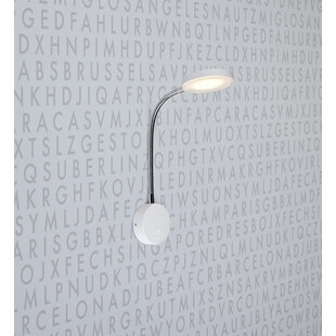 Kinkiet nowoczesny z włącznikiem Flex LED Biały marki Markslojd