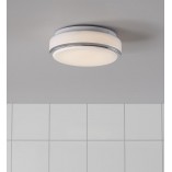 Plafon okrągły Global 22 Led Chrom/Biały marki Markslojd