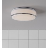 Plafon okrągły Global 28 Led Chrom/Biały marki Markslojd