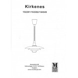 Lampa wisząca nowoczesna Kirkenes 48 Szara marki Markslojd