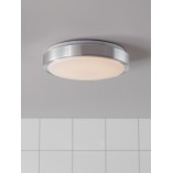 Plafon sufitowy okrągły Moon 28 Led Aluminium/Biały marki Markslojd