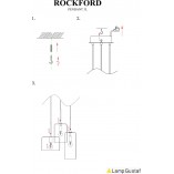 Lampa wisząca szklana Rockford Chrom/Przezroczysta marki Markslojd