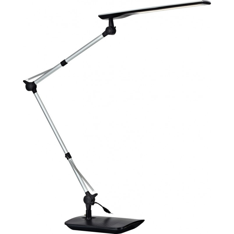 Lampa biurkowa regulowana Study Led Srebrna marki Markslojd