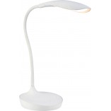 Lampa biurkowa ściemniana Z Usb Swan LED Biała marki Markslojd