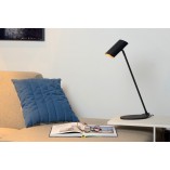 Lampa biurkowa minimalistyczna Hester Czarna marki Lucide