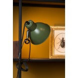 Lampka biurkowa klips Moys zielono-czarna marki Lucide