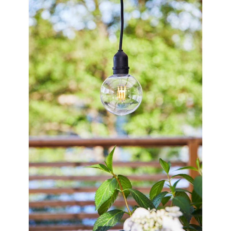 Lampa ogrodowa wisząca Garden LED Czarna marki Markslojd
