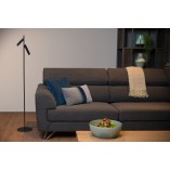 Lampa podłogowa podwójna PHILON Led Czarna marki Lucide