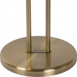 Lampa podłogowa z lampką do czytania Champion-Led Brązowa marki Lucide