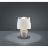 Lampa ceramiczna nowoczesna Luxor 18 Biały/Srebrny marki Reality