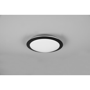 Plafon łazienkowy Umberto LED 29cm czarny Trio
