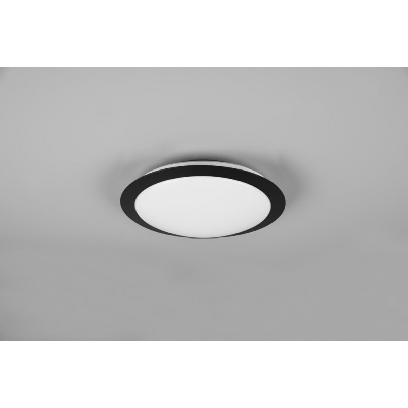 Plafon łazienkowy Umberto LED 29cm czarny Trio
