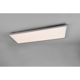 Plafon z pilotem i ściemniaczem Gamma LED 80x29cm tytanowy Reality