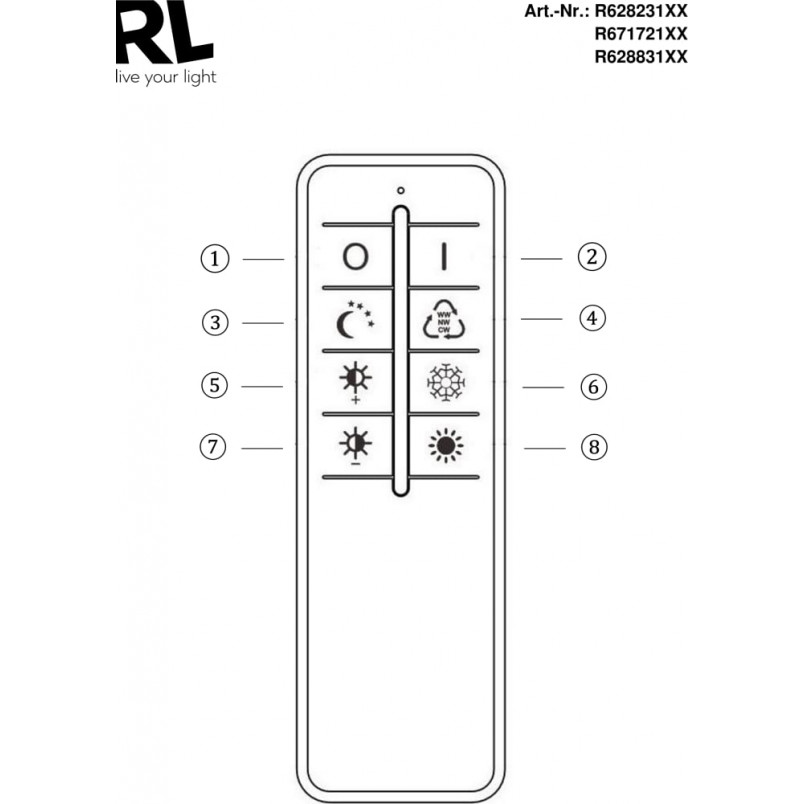 Plafon kwadratowy z pilotem i ściemniaczem Mobile LED 39cm biały Reality