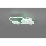 Plafon dziecięcy chmurka z pilotem Cloudy LED 52cm biały Reality