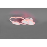 Plafon dziecięcy chmurka z pilotem Cloudy LED 52cm biały Reality