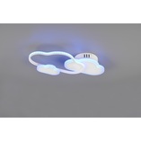 Plafon dziecięcy chmurka z pilotem Cloudy LED 52cm biały Reality