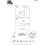 Plafon dziecięcy chmurka z pilotem Cloudy LED 52cm biały Reality