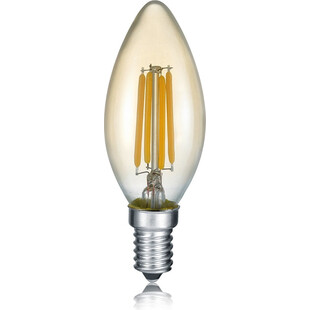 Żarówka dekoracyjna Świeca E14 4W LED Bursztynowa marki marki Trio
