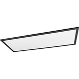 Plafon podłużny Alpha LED 80cm czarny Reality