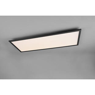 Plafon podłużny Alpha LED 80cm czarny Reality