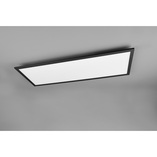 Plafon podłużny Alpha LED 80cm czarny Reality
