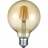 Żarówka dekoracyjna Globe E27 6W LED Bursztynowa marki marki Trio