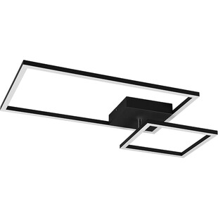 Plafon nowoczesny Padella LED 64cm 3000K czarny Reality