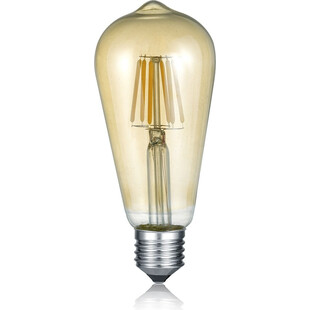 Żarówka dekoracyjna Tłok E27 6W LED Bursztynowa marki marki Trio