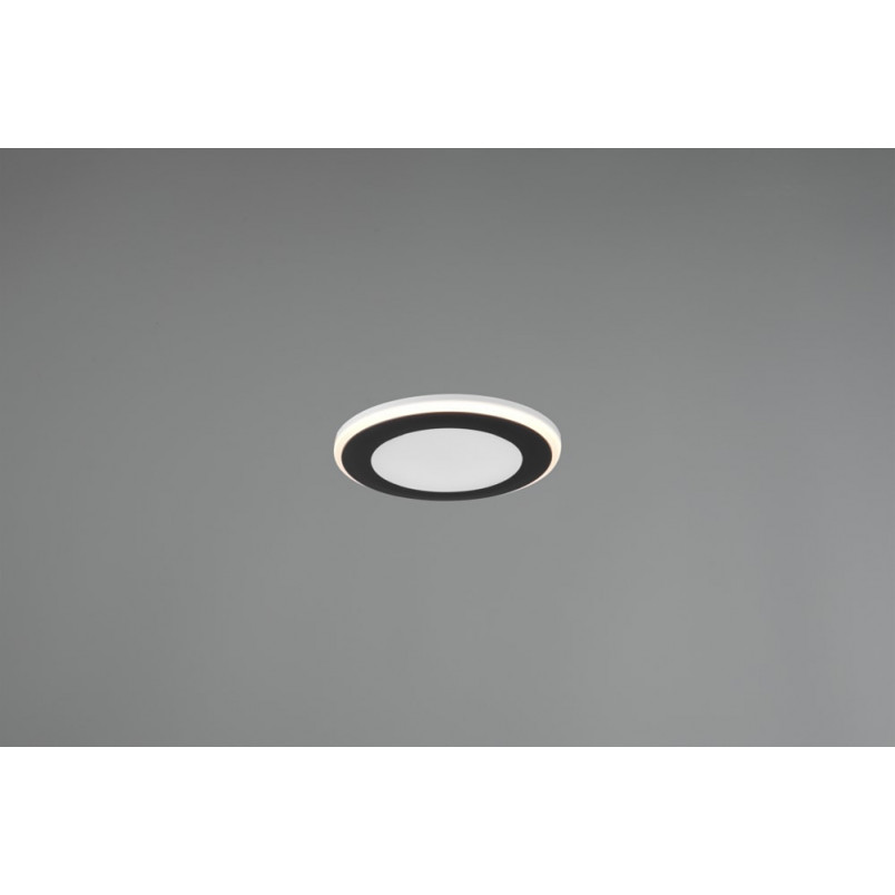 Lampa podtynkowa spot Aura LED 8cm czarna Trio