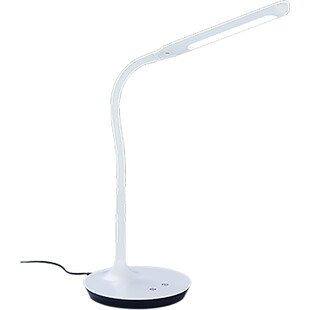 Lampa biurkowa minimalistyczna Polo LED Biała Mat marki Trio