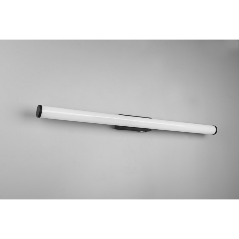 Kinkiet z włącznikiem do łazienki Mattimo LED 80cm biało-czarny Trio