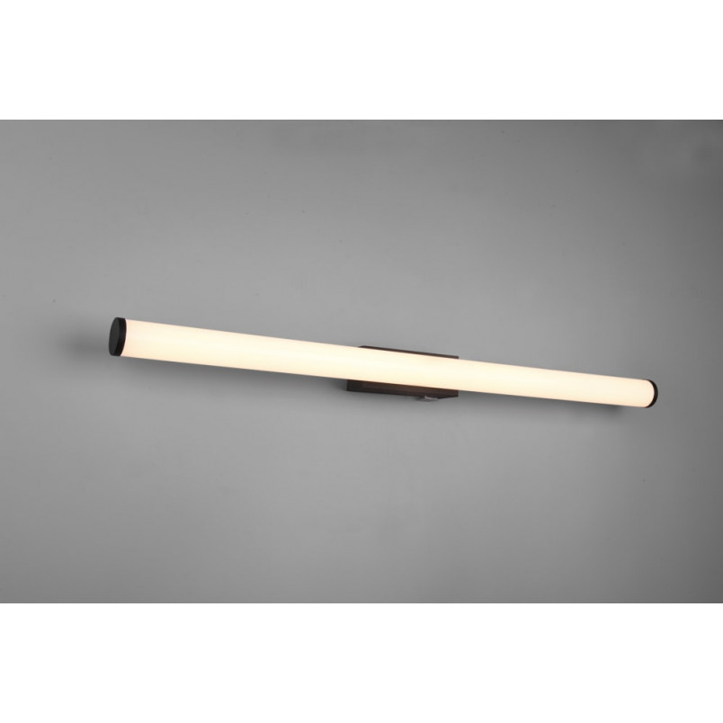 Kinkiet z włącznikiem do łazienki Mattimo LED 80cm biało-czarny Trio